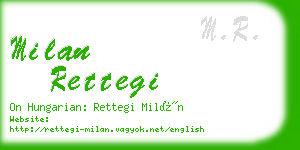 milan rettegi business card